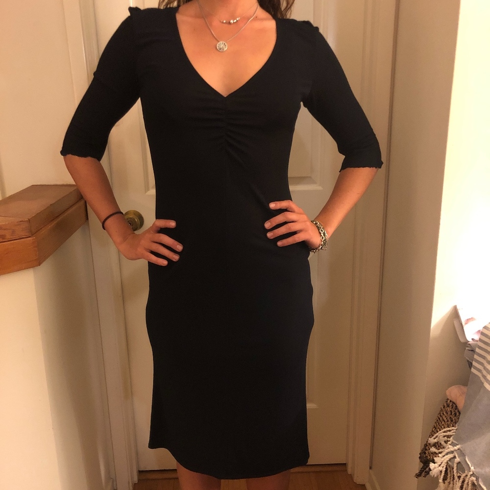 Longsleeve Black Dress (Laundry by Shelli Segal)